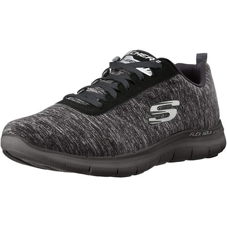 sneaker appeal skechers flex charcoal
