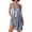 Blue Tie Dye, variant on Ekouaer Sleeveless Nightgown for Women Racerback Sleep Shirt Soft Nightshirt Summer Nightwear