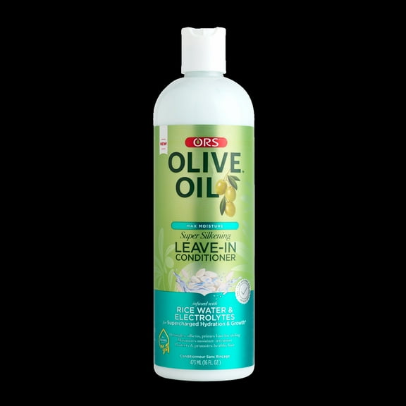ORS Olive Oil Max Moisture Super Silkening Leave-in Hair Conditioner, All Hair Types, 16 oz