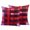 Red Black Purple, variant on Forest Tree Outdoor Pillow Covers 20"x12" Set of 2,Waterproof Throw Pillow Covers for Patio Furniture,Blue Watercolor Silhouette Nature Scenery Decorative Cushion Pillowcases for Garden Couch Sofa
