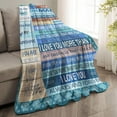 thumbnail image 3 of LHSHID to My Man to My Man Gifts Blanket Valentines Gifts for Him Best Man Boyfriend Husband Birthday Gifts Valentines Day Anniversary Christmas Wedding Romantic Gifts for My Man 40"x50", 3 of 7