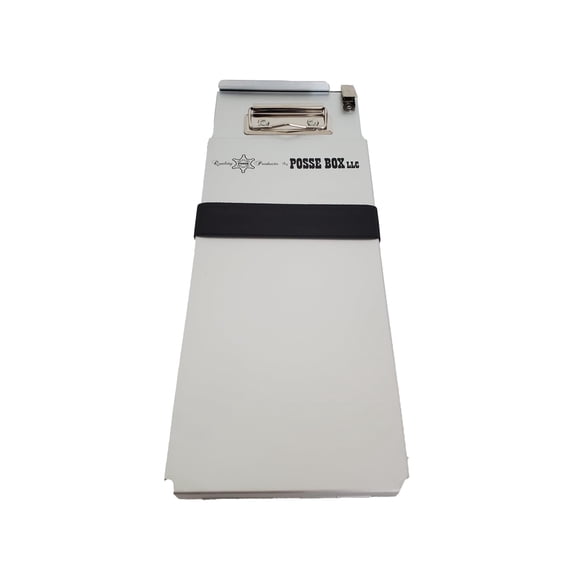 Posse Box | Ticket Tender - TTS43-CA | Compact Storage Cite Book | Rapid Cite Handling | with Driver License Holder and Heavy Duty Strap