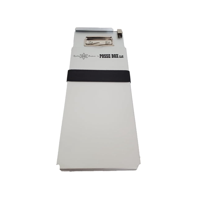 Posse Box | Ticket Tender - TTS43-CA | Compact Storage Cite Book | Rapid Cite Handling | with Driver License Holder and Heavy Duty Strap