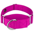 thumbnail image 3 of Country Brook Petz® 1 1/2 inch Fuchsia Martingale Heavyduty Nylon Dog Collar, Large, 3 of 6