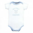 thumbnail image 5 of Hudson Baby Infant Boy Cotton Bodysuits, Boy First Valentine Easter, 6-9 Months, 5 of 5