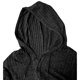 thumbnail image 3 of Blusa de manga larga con capucha para hombre, color liso, informal, con botones y cordón, sudadera con capucha de manga larga para hombre, tops de poliéster para hombre, 3 of 4