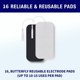 thumbnail image 3 of Almohadillas de repuesto para unidades, paquete de 16 cuadrados de electrodos para terapia y estimulación muscular, juego de almohadillas estimuladoras de 2" x 4" ER, 3 of 6