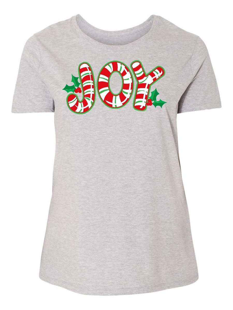 INKtastic - Candy Cane Joy Women's Plus 