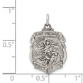 thumbnail image 2 of White Sterling Silver Charm Pendant Themed 22 mm 15, 2 of 2