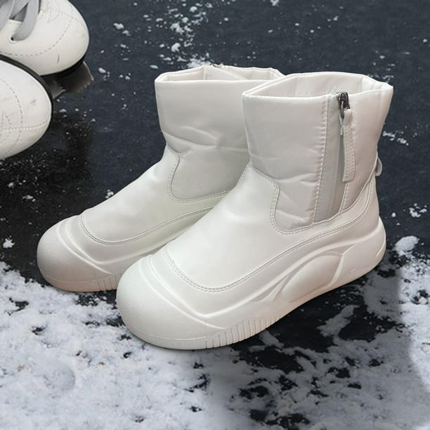 Botas de nieve de invierno para mujer, antideslizantes, gruesas