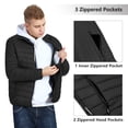 thumbnail image 3 of Chaqueta de invierno Outdoor Ventures Lightweight Puffer para hombre, 3 of 7