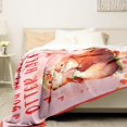 thumbnail image 5 of Anniversary Blanket Gifts for Her or Him, Wedding Anniversary Presents for Wife Husband, Girlfriend Boyfriend Gifts, Birthday Valentine's Day Gifts for Her, Otter Throw Blanket 50" × 60", 5 of 6