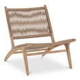 thumbnail image 2 of Moe's Home Collection Palma Outdoor Lounge Chair Warm Brown Wood Chairs, 2 of 5