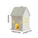 thumbnail image 3 of Christmas Winter Village Houses Set LED Lighted DIY Christmas Figurines Christmas Miniature Resin Ornament Kits Christmas Cedar Bare Branch Tree Street Lamp, 3 of 6
