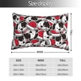 thumbnail image 2 of Kdxio Cotton Pillow Cases 20"x30" Pillowcases,Soft and Breathable Bedroom Pillow Cases-Cute Dog, 2 of 8