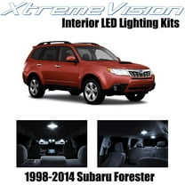XtremeVision Interior LED for Subaru Forester 1998-2014 6 pcs Pure White Interior LED Kit Installation Tool