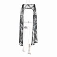 thumbnail image 5 of Xiaoxatg Vintage Dress Gothic Streetwear Outerwear with Strap Vest and Caped Sleeves for Cosplay Themed Events Black M, 5 of 7