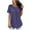 Purple, variant on Athletic Tops Women Xl Black Blouses for Women Funeral Shirts for Women Trendy Summer Plus Size