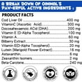 thumbnail image 4 of Oimmal Vision Supplement for Dogs, Tear Stain Support with Omega-3 Fatty Acids, Lutein, Bilberry Extract - Dog Vision & Immune Support Supplement - Beef Flavor 300 Chews, 4 of 10