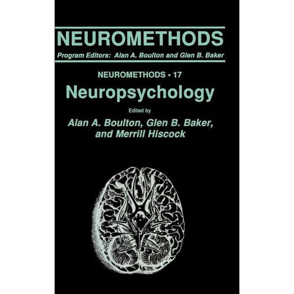 Neuromethods Neuropsychology, Book 17, (Hardcover)