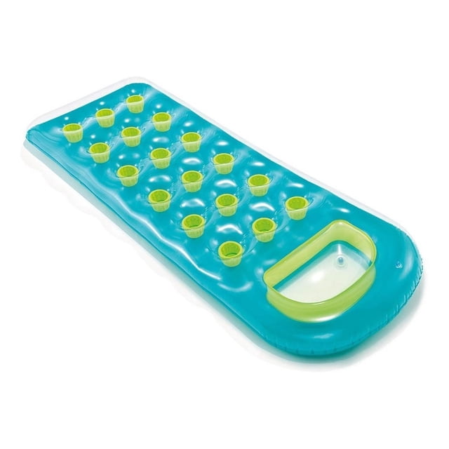 Flotador Colchon Inflable Para Alberca Surtido 59895NP Intex verde 1