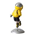 thumbnail image 3 of Estatua de nórdico, adorno artesanal, regalo temático para hombre, de para oficina, hogar, restaurante decora , Amarillo BLESIY Figura de astronauta, 3 of 8