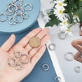 thumbnail image 2 of 24pcs 6 Sizes 14.5-24mm Ring Huggie Hoop Earrings Stainless Steel Hoop Earring Hypoallergenic Round Earring for Women Stainless Steel Color Pin 1mm, 2 of 8
