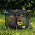 thumbnail image 6 of Foldable Outdoor Insect Breeding Cage Breathable Mesh Butterfly Habitat Clear View Zipper Observation Box Portable Insect Enclosure Habitat for Butterflies & Plants, 6 of 6