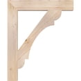 thumbnail image 3 of Ekena Millwork 5 1/2"W x 36"D x 44"H Olympic Block Smooth Bracket, Douglas Fir, 3 of 4