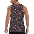thumbnail image 6 of Rocae Valentine'S Day for Men's Workout Tank Top Men's Running Tank Top Dry Fit Athletic Workout Tank TopsXX-Large, 6 of 9