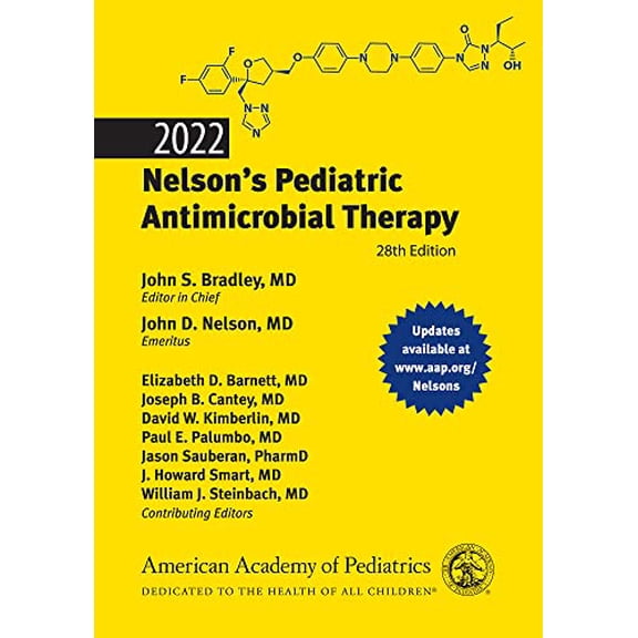 Pre-Owned 2022 Nelson’s Pediatric Antimicrobial Therapy