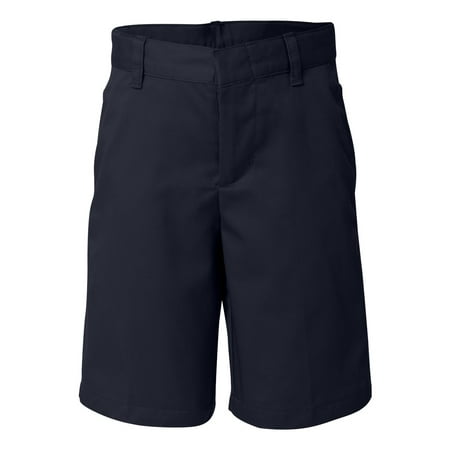 French Toast H9200 Boy's Flat Front Shorts - Navy - 20