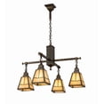 thumbnail image 2 of Meyda Tiffany 181230 Valley View Mission 4 Light 30" Wide Pendant - Brass, 2 of 7