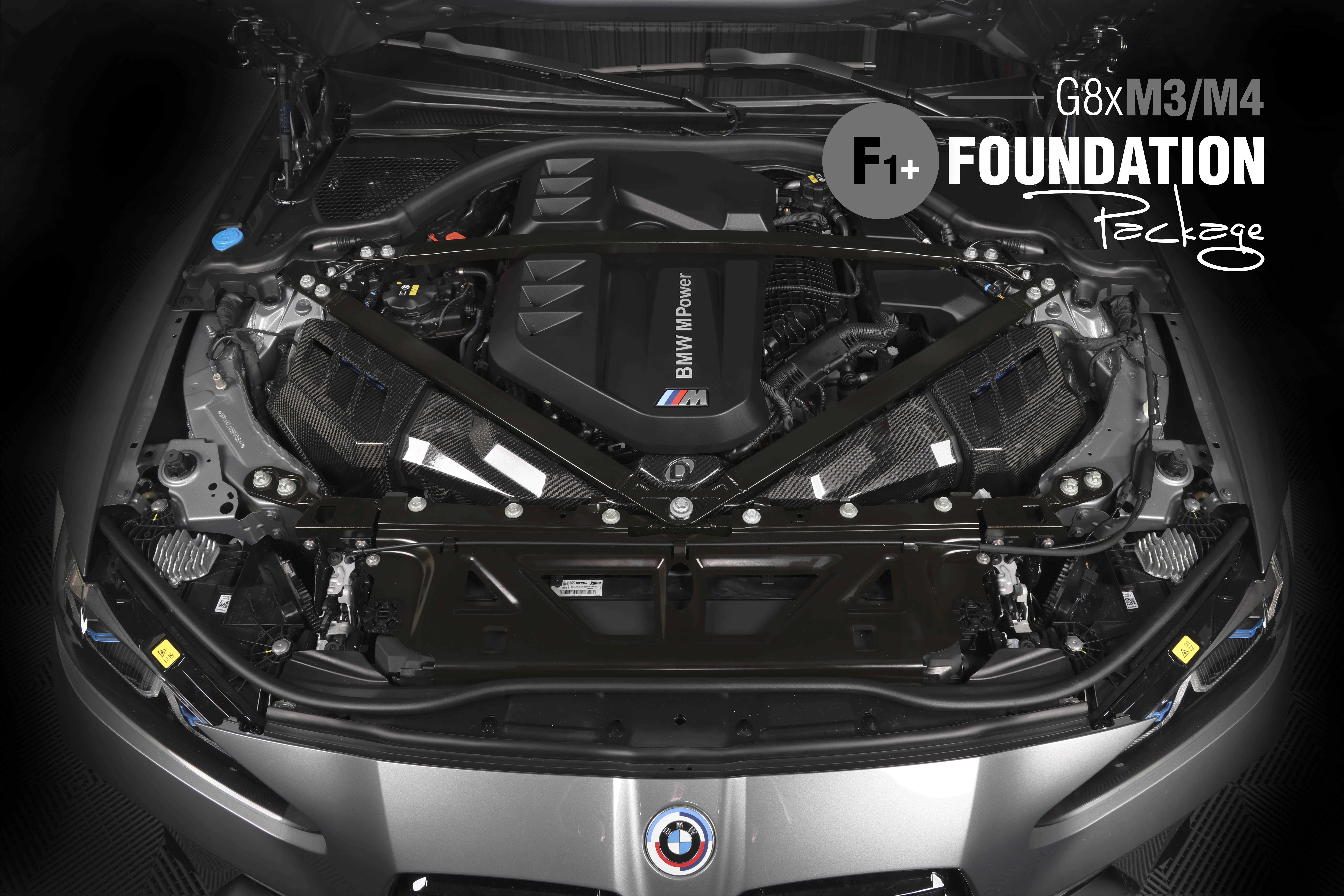 Dinan G8x M3/M4 Foundation Package (F1+) Performance Upgrade Kit for BMW (Convertible/Coupe/Sedan - 3.0)