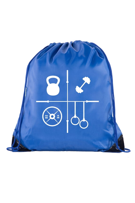 Power Lifting Backpacks, Extreme Fitness Drawstring Bags Weightlifting Gym Bags - Workouts