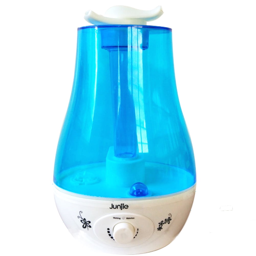 Cool Mist Humidifier - 3L Ultrasonic Humidifiers for Bedroom, Quiet Humidifier Large Room with 3 Mist Levels, Sleep Mode, Smart Timer, Night Light, All Night Moisture Humidifier for Baby Home Office