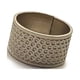thumbnail image 1 of Cateissary Dedal antideslizante de latón de protección, agujas para trabajar a mano, manualidades, manualidades, costura, accesorios de costura Type9 NO9, 1 of 6