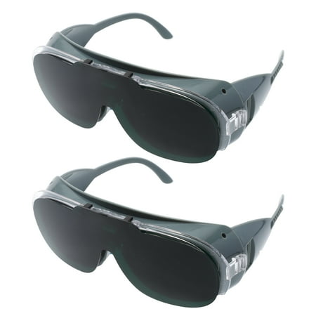 

2pcs Safety Welding Glasses Polished Eyes Goggles Welding Eye Protector