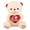 C, variant on Penmahua Glitter Effect Color Changing Plush Stuffed Teddy Bear Toy Hugging A Heart Soft Polyester Blend Material For Children Variant B
