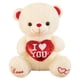 thumbnail image 2 of Osito de peluche con corazón rojo "Te amo", bonito regalo para novia, regalo de San Valentín, decoración de fiesta., 2 of 7