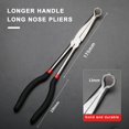 thumbnail image 4 of Electrical Connector Disconnect Pliers Car Pliers Automotive Electrical Disconnect Pliers with Non-slip Handle for Precision Engineering Essential, 4 of 8