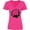 Hot Pink, variant on Inktastic Hawaii Islands with Dolphin Women's V-Neck T-Shirt