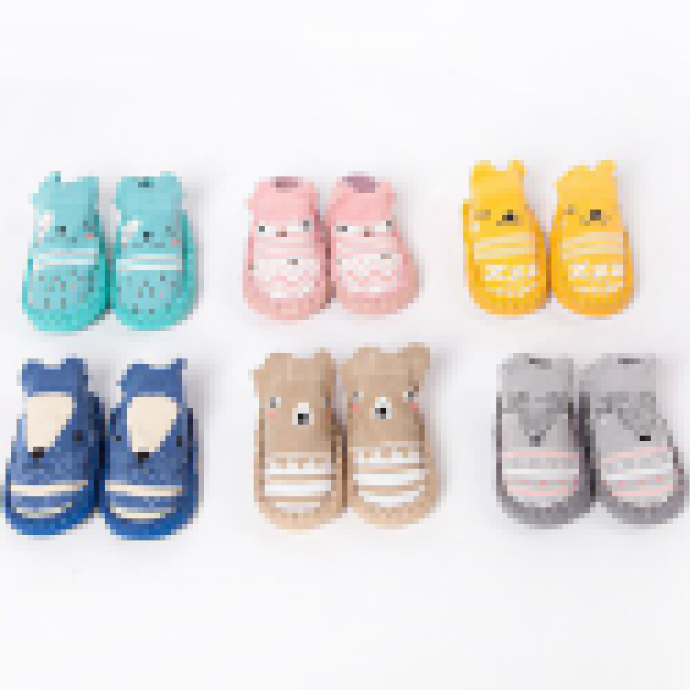 Zapatos de bebé de dibujos animados, zapatos de algodón para recién nacidos, suela suave, zapatos de otoño e invierno para bebés, niñas y niños