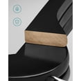 thumbnail image 4 of SONGMICS Percha de Madera Maciza, Juego de 20, con Ranuras, Barra Antideslizante, Gancho 360°, para Trajes, Abrigos, Negro y Plata CRW02B-20V1, 4 of 6