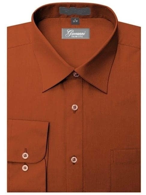 Mens rust colored shirt Clearance