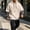White, variant on LYSMORA Men's Fake Two Piece Pullover Hoodie, Contrast Long Sleeve Layered Look Loose Casual Street Sweatshirt With Kangaroo Pocket
