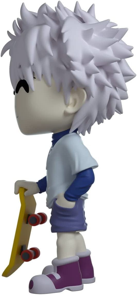 Today, my Killua YouTooz figure that I ordered months ago arrived! Super  happy to have a figure of my #1 fav anime character :D : r/HunterXHunter