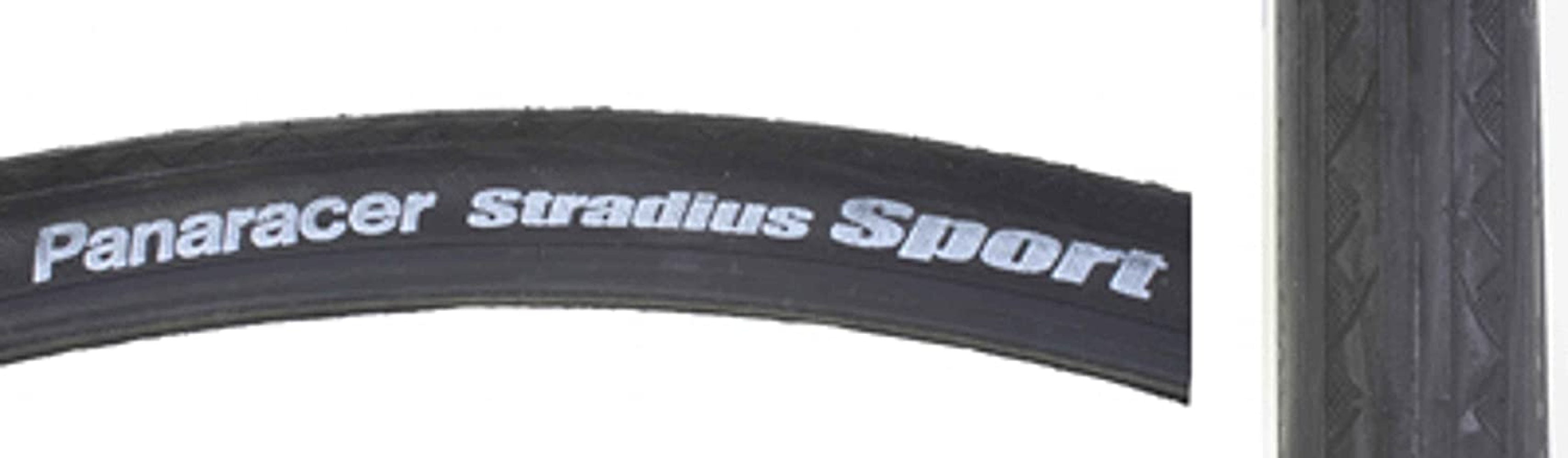 Panaracer Stradius Road Bike Tire Black/Red 700x23 