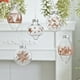 thumbnail image 5 of Decoraciones navideñas, juego de 9 bolas navideñas irregulares con forma de PET transparente, juego de colgantes para decoración del hogar, decoración del árbol de Navidad, bolas decorativas de plásti, 5 of 6