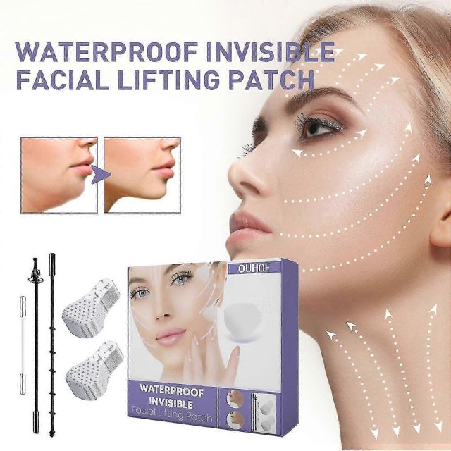 Waterproof Face Lifting Tape Firming Facial Skin Anti-wrinkle Fading Fine Lines V Face Invisible Lifting Firming Tap